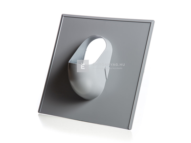 Klöber műanyag alapcserép zsindely/pala 40x40 cm szürke