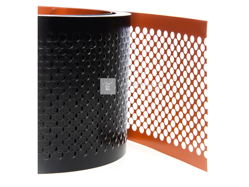 Alumínium ereszszellőző szalag fekete 12 cm x 10 m