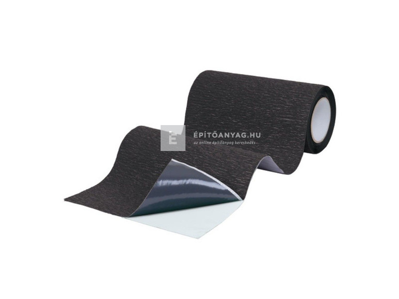 Top-Flex Pro kémény- és falszegély fekete 30 cm x 5 m