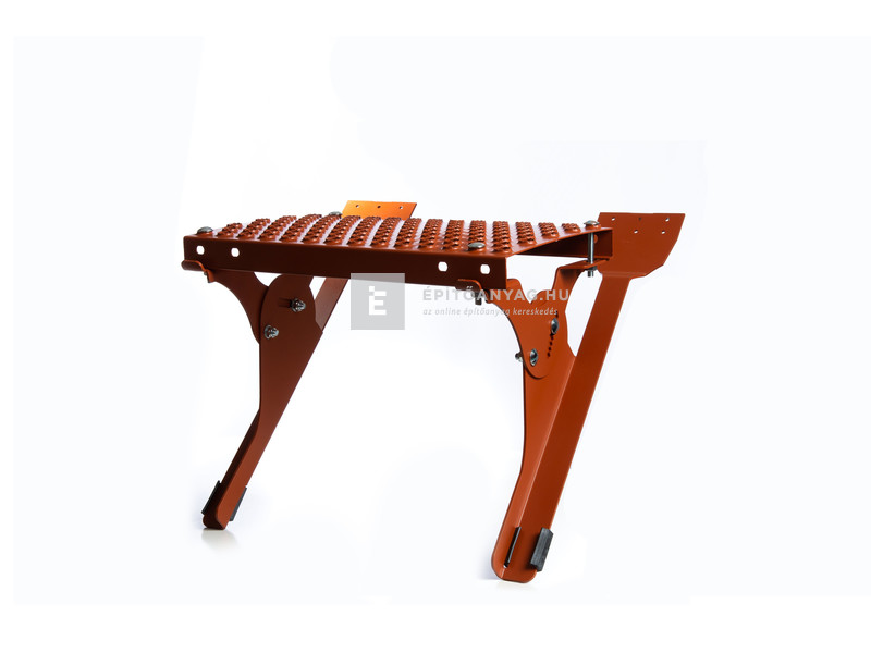 Tetőlépcső cserépfedéshez, univerzális, téglavörös 25x40 cm