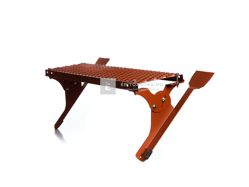 Tetőlépcső cserépfedéshez, univerzális, téglavörös 25x80 cm