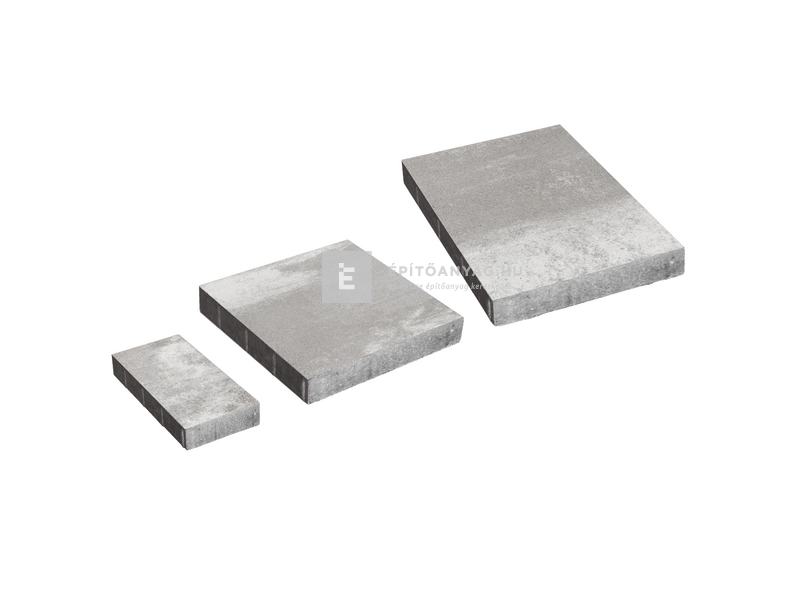 SW Hernádkő kombi térkő ezüst 6 cm