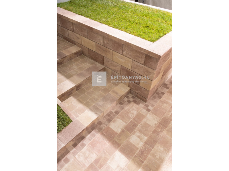 Leier Dom térkő natúr sepia 21x21 cm 8 cm