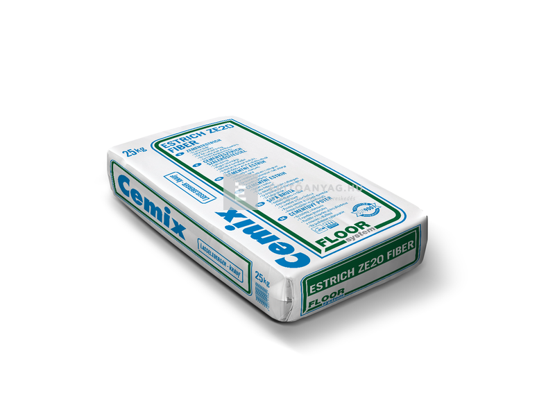 Cemix-LB-Knauf Estrich ZE20 Proroc szálas Cementesztrich kül- és beltéri szálerősített 25 kg