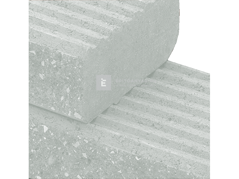 ABeton Dóm támfal fehér 30x60x10 cm