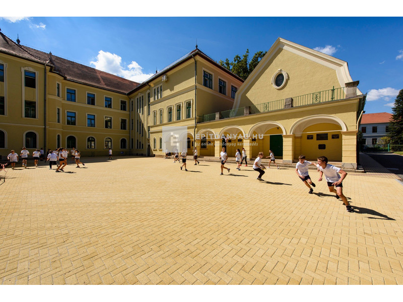 ABeton Borostyán térkő kistégla zökkenőmentes, homok 10x20x8 cm