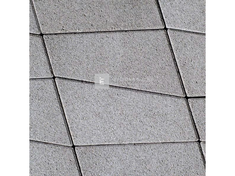 ABeton Pelso térkő szürke 13/21x38,9/34x8 cm