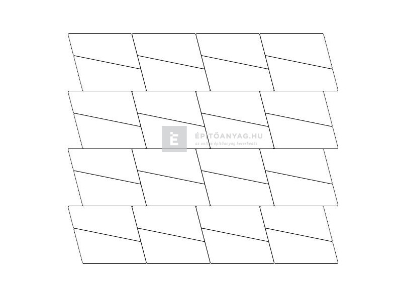 ABeton Pelso térkő antracit 13/21x38,9/34x8 cm