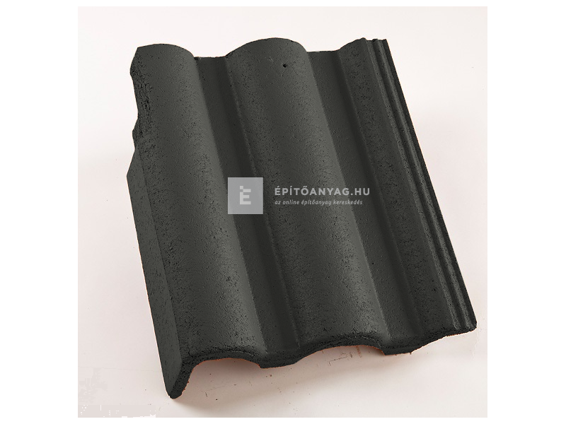 újHÁZ Leier Toscana Classic beton szegélycserép bal, antracit