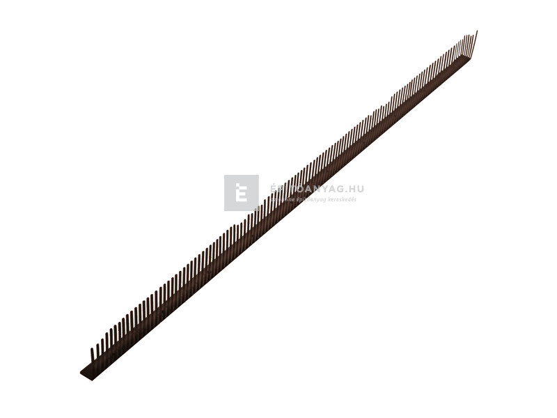Klöber ereszlezáró fésű barna 1 m