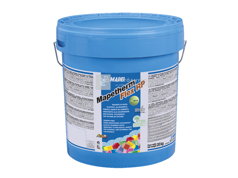 Mapei Mapetherm Flex RP színezhető simítóhabarcs és alapozó 0,5 mm fehér 20 kg