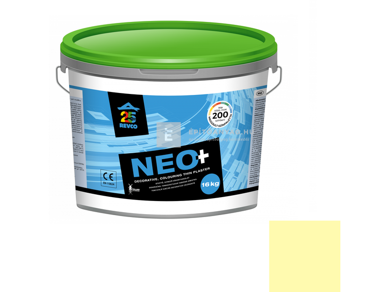Revco Neo Spachtel Vékonyvakolat, kapart 1,5 mm lemon 2, 16 kg