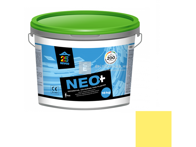 Revco Neo Spachtel Vékonyvakolat, kapart 1,5 mm lemon 4, 16 kg