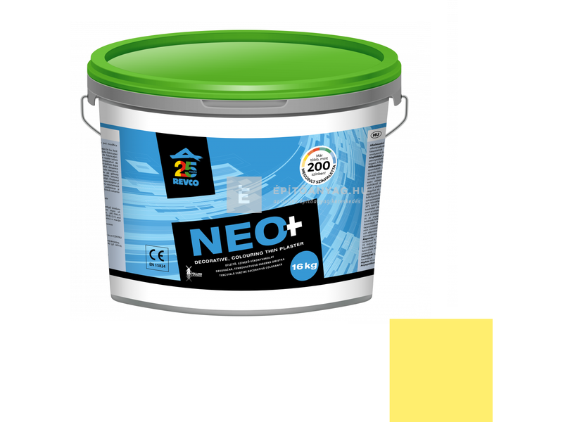 Revco Neo+ Struktúra Vékonyvakolat, gördülőszemcsés 2 mm lemon 4, 16 kg