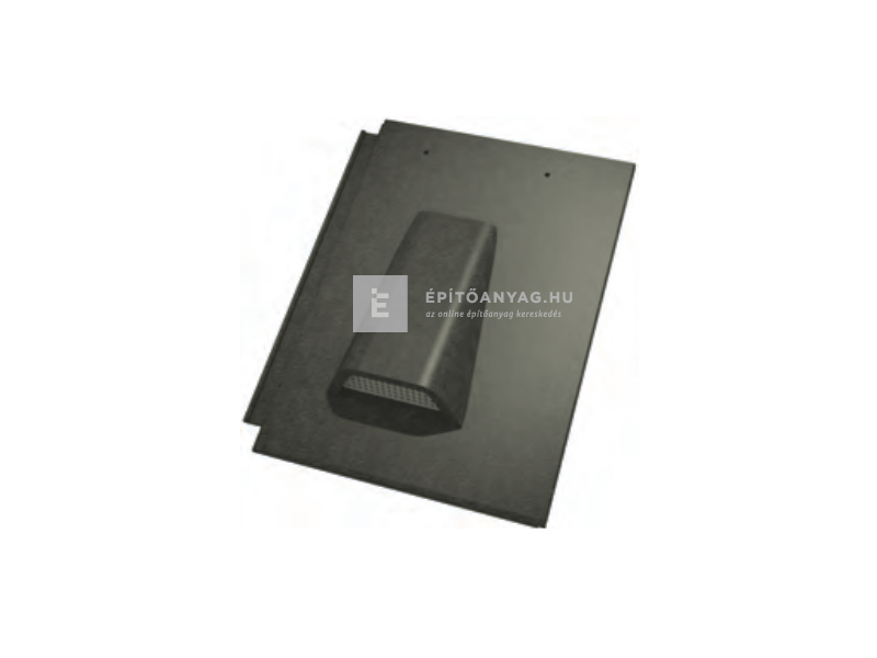 újHÁZ Leier Granite Lux Matt beton szellőzőcserép, antracit