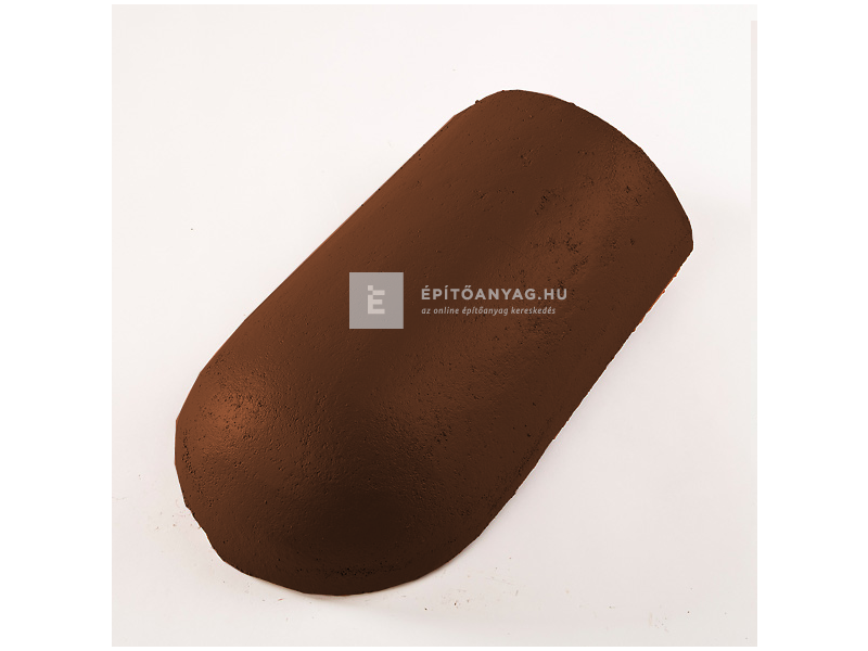 újHÁZ Leier Toscana Lux Matt beton kezdő kúpcserép, barna