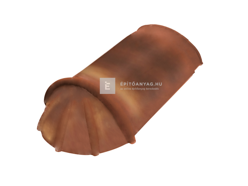 Tondach sajtolt sima kezdő gerinccserép FusionProtect tricolor (rögzítőcsavarral)