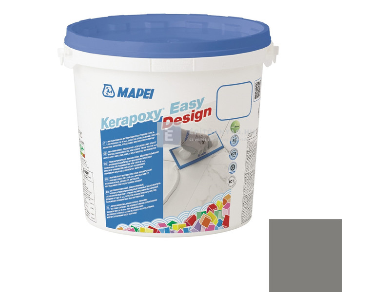 Mapei Kerapoxy Easy Design epoxi fugázó 113 cementszürke 3 kg
