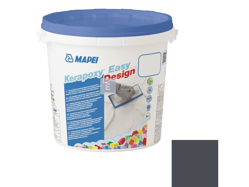 Mapei Kerapoxy Easy Design epoxi fugázó 114 antracit 3 kg