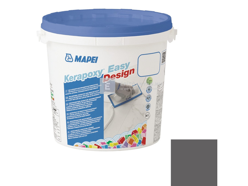 Mapei Kerapoxy Easy Design epoxi fugázó 119 londonszürke 3 kg