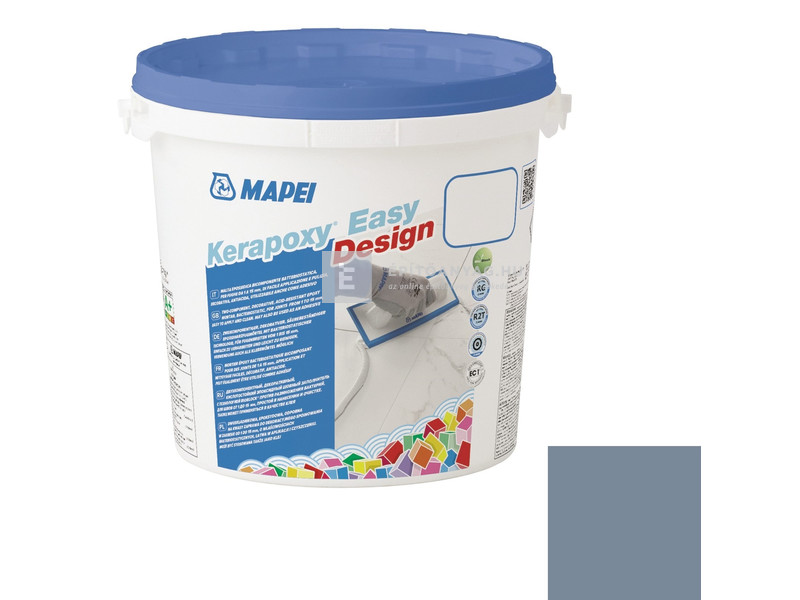 Mapei Kerapoxy Easy Design epoxi fugázó 125 kastélyszürke 3 kg