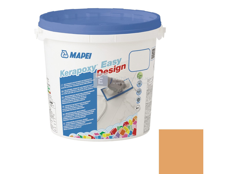 Mapei Kerapoxy Easy Design epoxi fugázó 141 karamell 3 kg