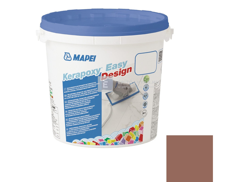 Mapei Kerapoxy Easy Design epoxi fugázó 142 gesztenye 3 kg