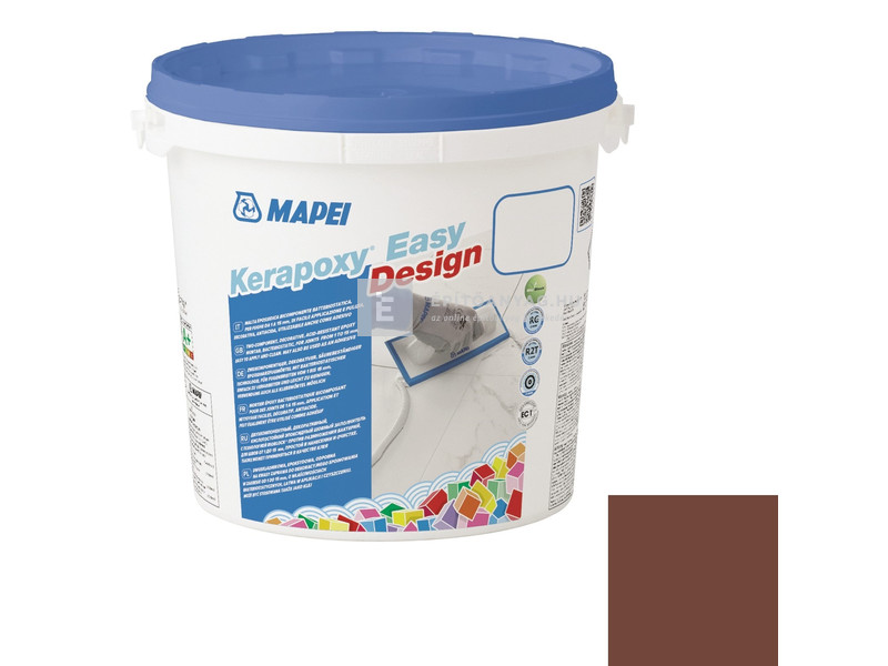 Mapei Kerapoxy Easy Design epoxi fugázó 143 terrakotta 3 kg