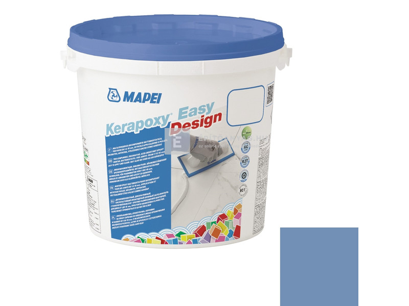 Mapei Kerapoxy Easy Design epoxi fugázó 168 palakék 3 kg