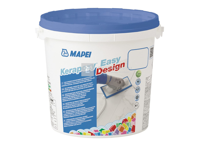 Mapei Kerapoxy Easy Design epoxi fugázó 700 színtelen 3 kg