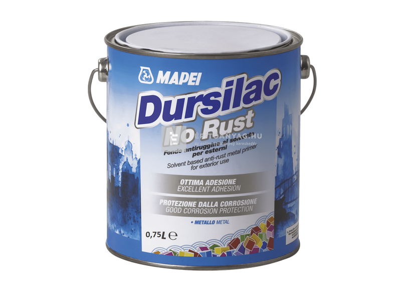 Mapei Dursilac No Rust szintetikus rozsdagátló alapozó 0,75 l