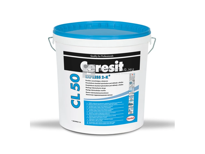Henkel Ceresit CL 50 kétkomponensű, kenhető szigetelőfólia 12,5 kg