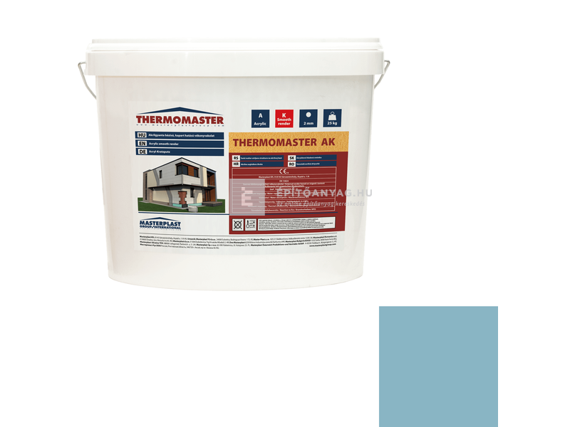 MP Thermomaster Akril vékonyvakolat, kapart 2 mm 36-D, 25kg