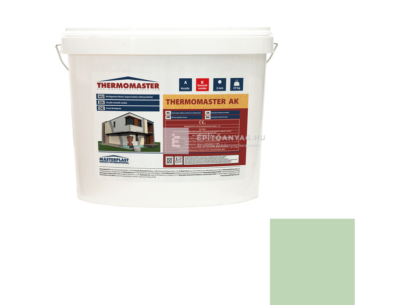 MP Thermomaster Akril vékonyvakolat, kapart 2 mm 41-D, 25kg