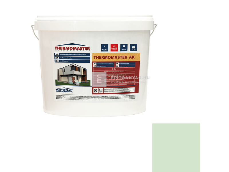 MP Thermomaster Akril vékonyvakolat, kapart 2 mm 41-E, 25kg