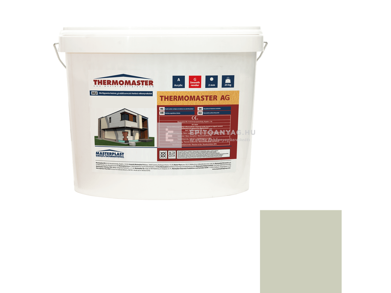 MP Thermomaster Akril vékonyvakolat, gördülőszemcsés 2 mm 42-D, 25kg