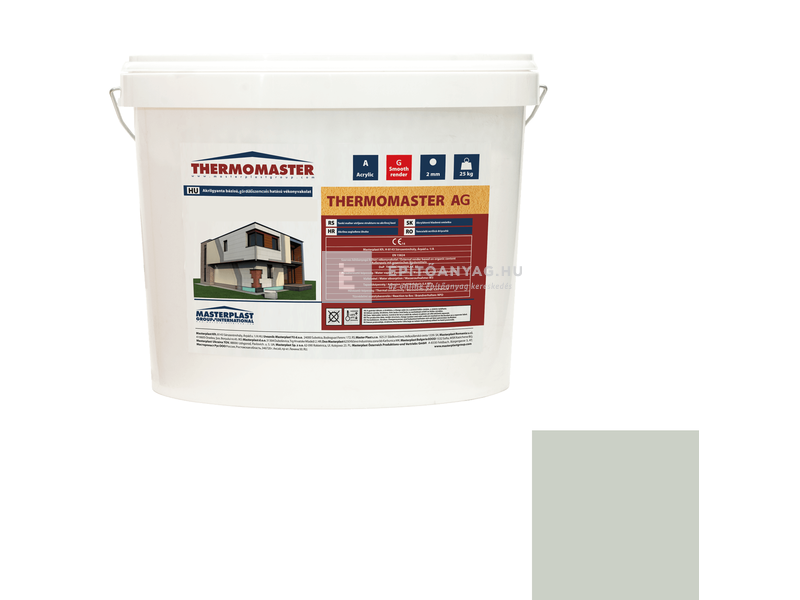 MP Thermomaster Akril vékonyvakolat, gördülőszemcsés 2 mm 43-E, 25kg