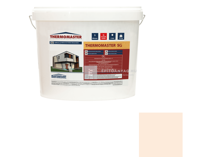 MP Thermomaster Szilikon vékonyvakolat, gördülőszemcsés 2 mm 04-F, 25kg