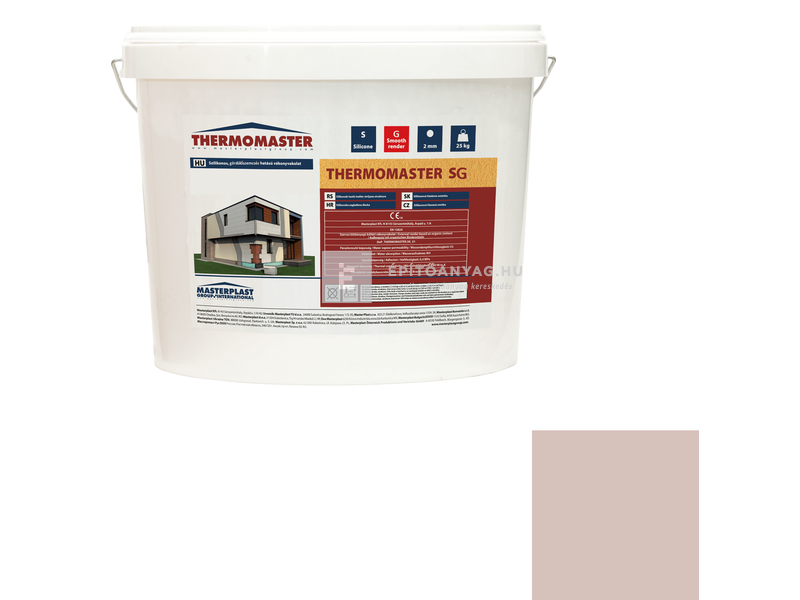 MP Thermomaster Szilikon vékonyvakolat, gördülőszemcsés 2 mm 14-E, 25kg