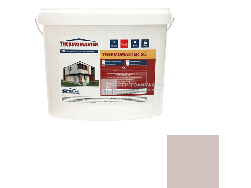 MP Thermomaster Szilikon vékonyvakolat, gördülőszemcsés 2 mm 18-E, 25kg