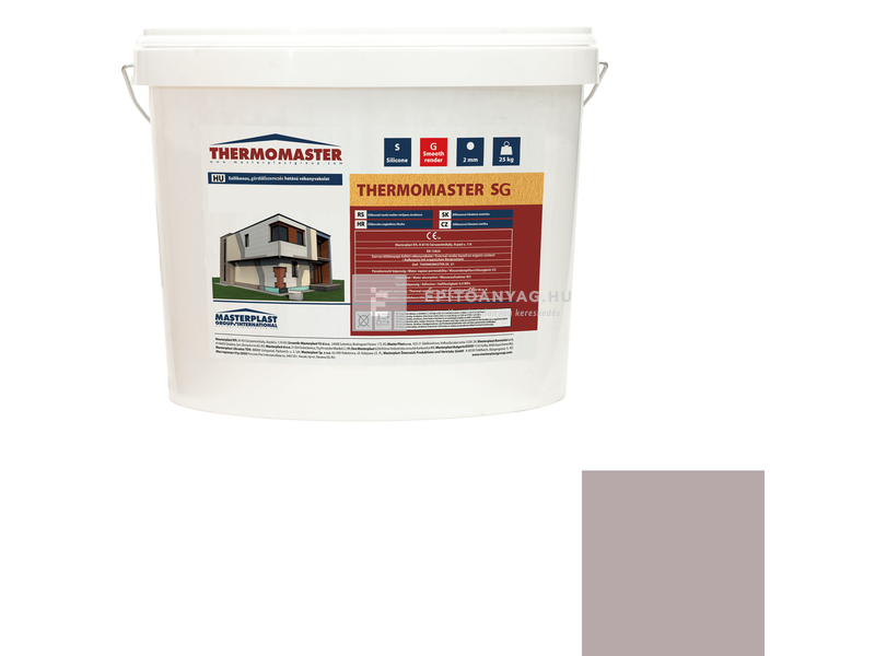 MP Thermomaster Szilikon vékonyvakolat, gördülőszemcsés 2 mm 20-D, 25kg