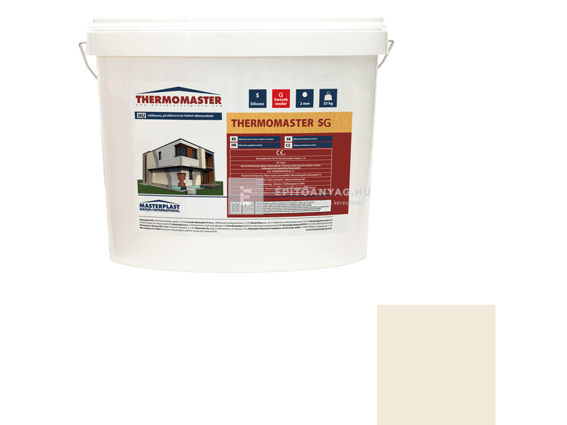 MP Thermomaster Szilikon vékonyvakolat, gördülőszemcsés 2 mm 42-F, 25kg