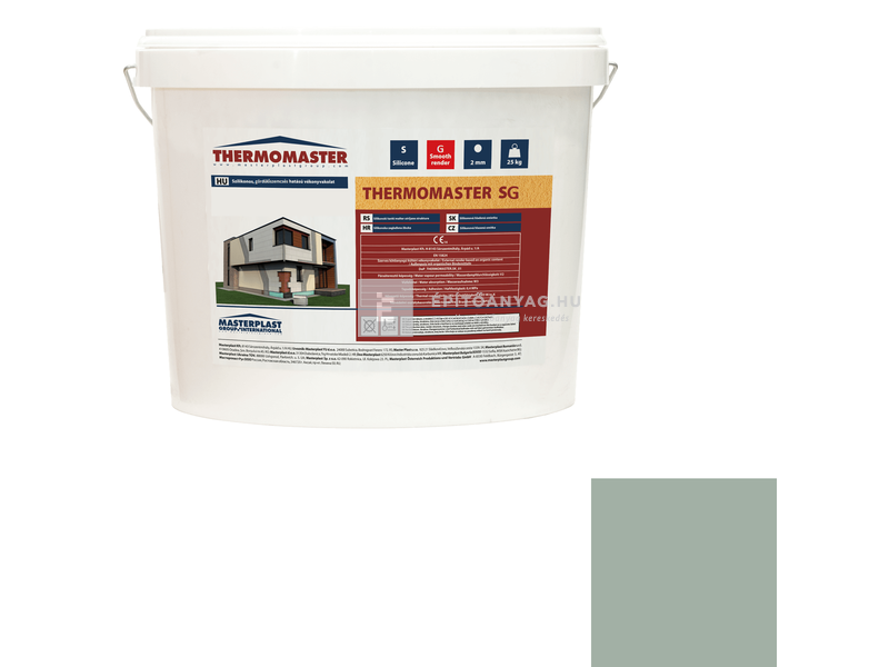 MP Thermomaster Szilikon vékonyvakolat, gördülőszemcsés 2 mm 43-D, 25kg