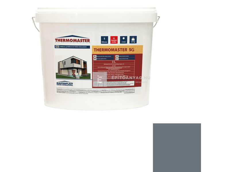 MP Thermomaster Szilikon vékonyvakolat, gördülőszemcsés 2 mm 50-C, 25kg