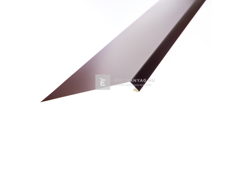 Bádogelem ereszszegély alu RAL8011 barna 2 m