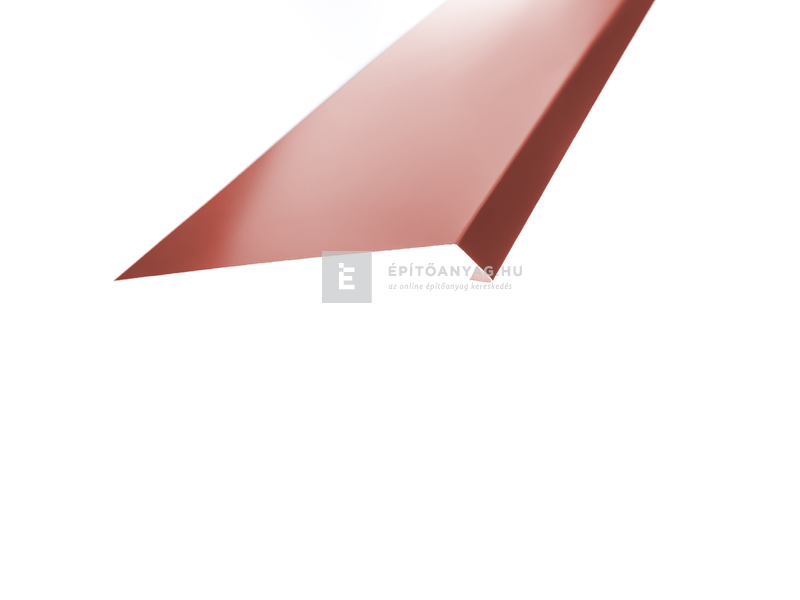 Bádogelem ereszszegély alu RAL3016 téglavörös 2 m