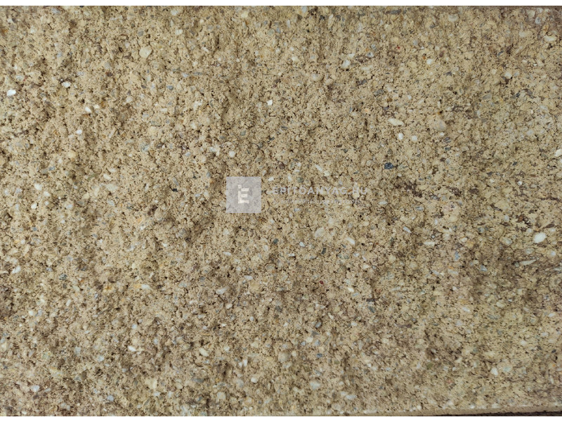 Leier Architektúra Kerítéskő félkő beige-barna 20x20x20 cm (80 db/rkl)