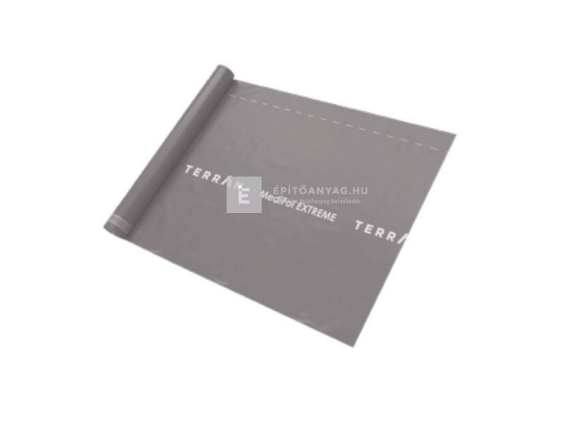 Terrán Medifol Extreme Grey páraáteresztő tetőfólia 345 g/m2, 37,5 m2