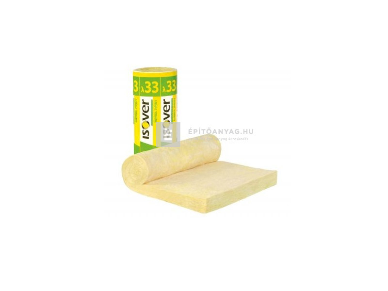 Isover Unirol Profi 10 Üveggyapot filc 100x1200x4500 mm 5,4 m2/csomag