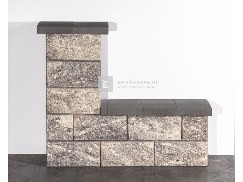 Leier Architektúra Kerítéskő normál kagylóféj 40x20x20 cm